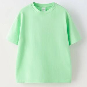 Zara Mint Green Kids T-Shirt 11/12 L kt2